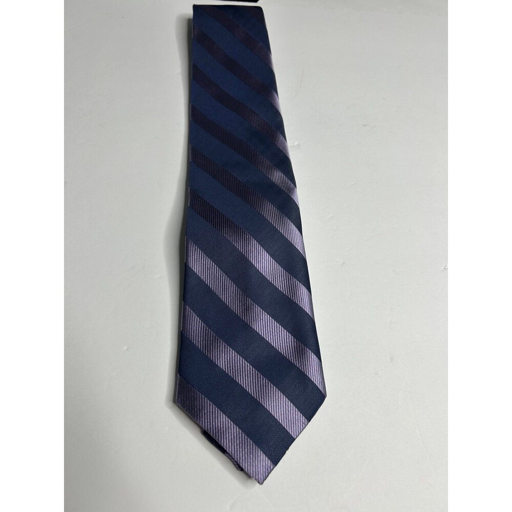 Purple Silk Tie Calvin Klein